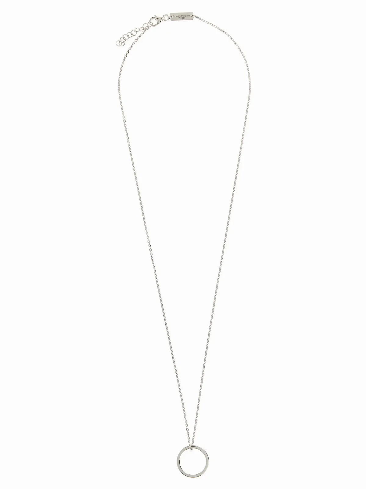 Ring Pendant Necklace by Maison Margiela