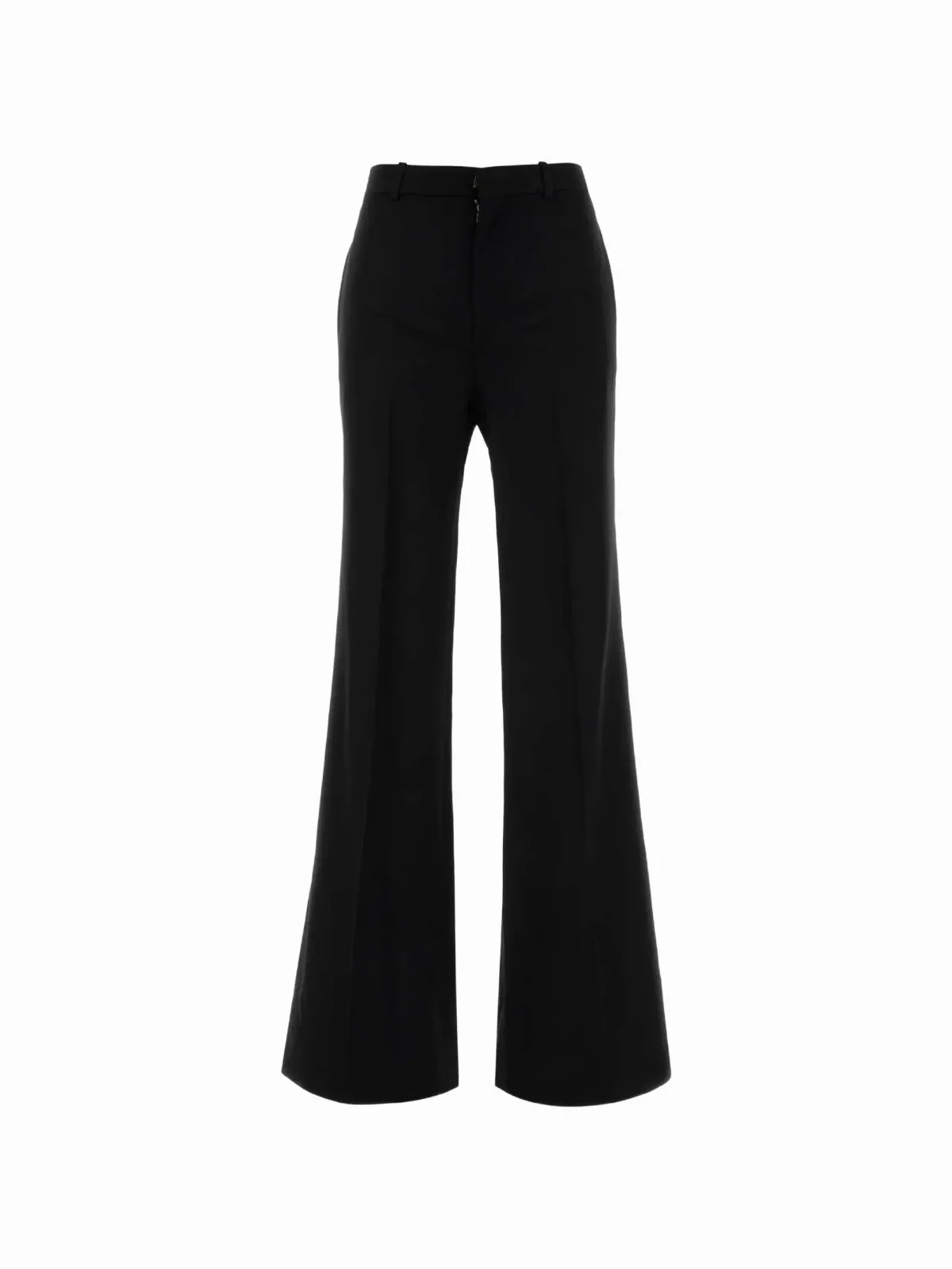 Wool Grain De Poudre Trousers