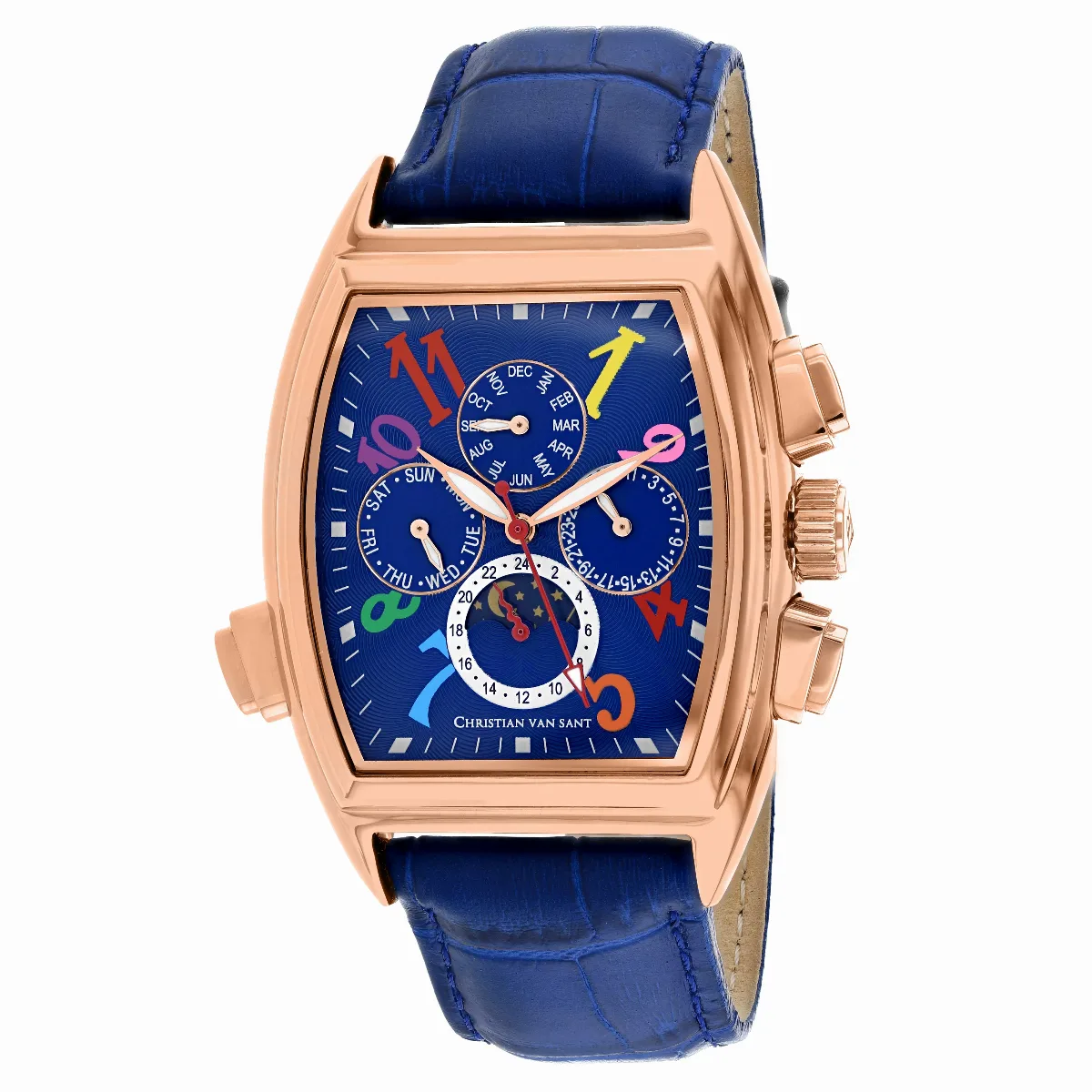Chronograph Perpetual Calendar Watch by Christian Van Sant