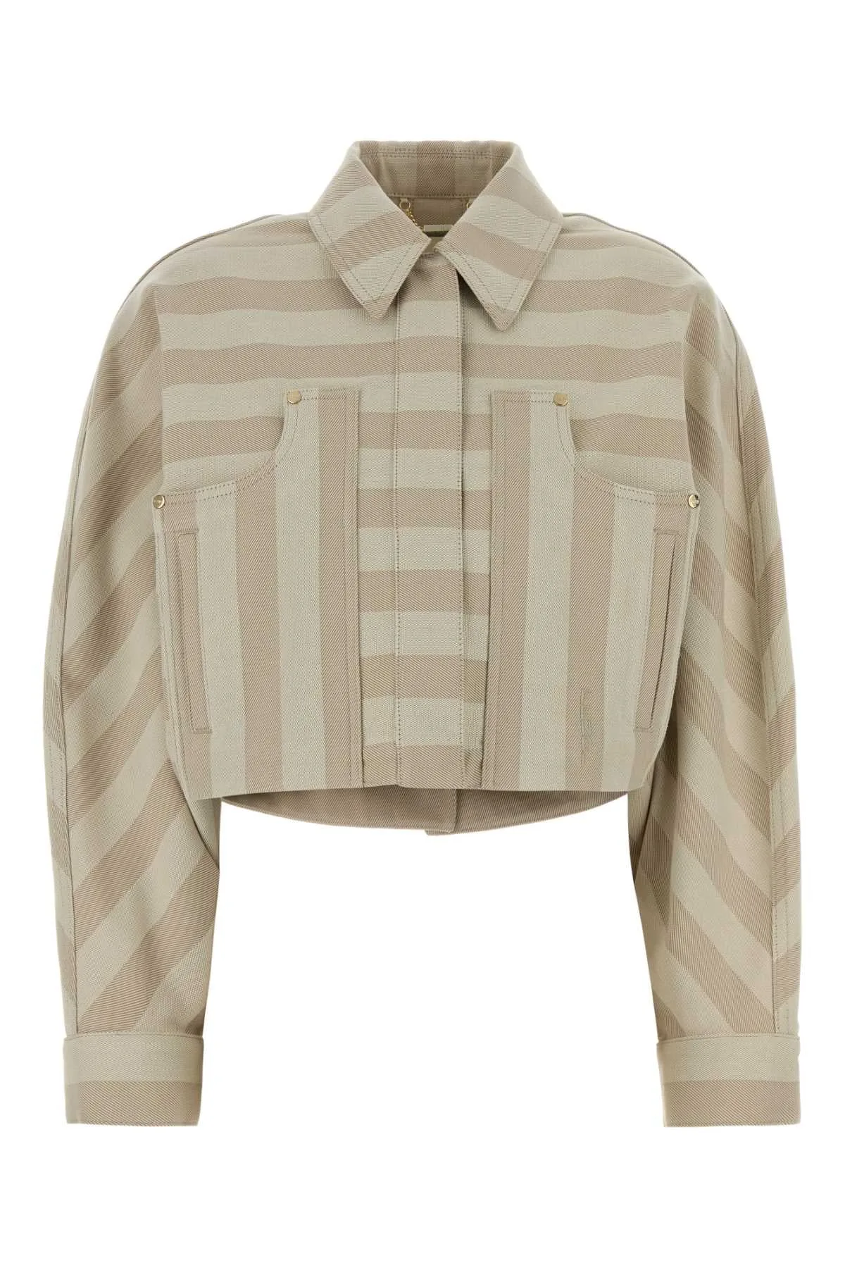 Striped Cotton Jacket