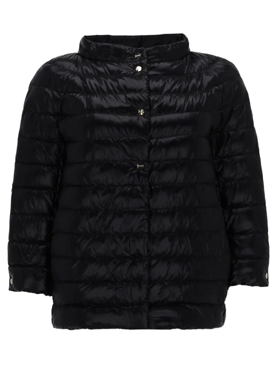 Cropped Padded Down Jacket