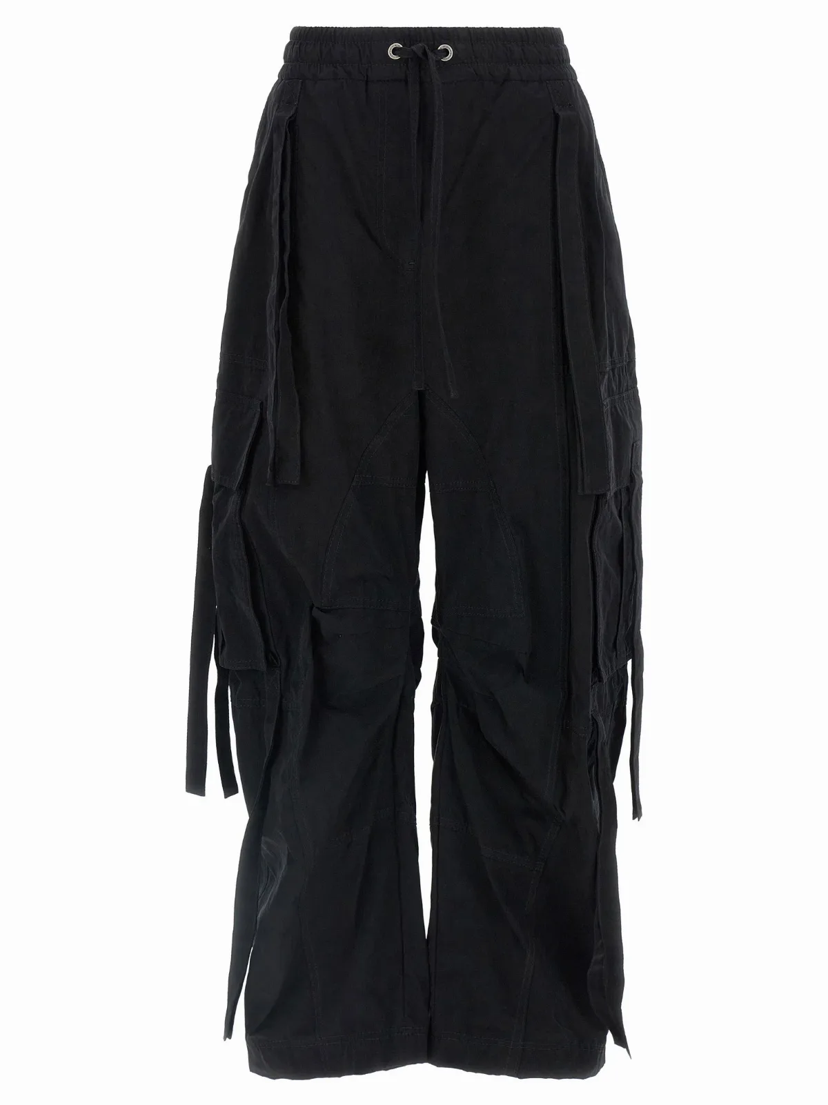 Waxed Faille Cargo Pants