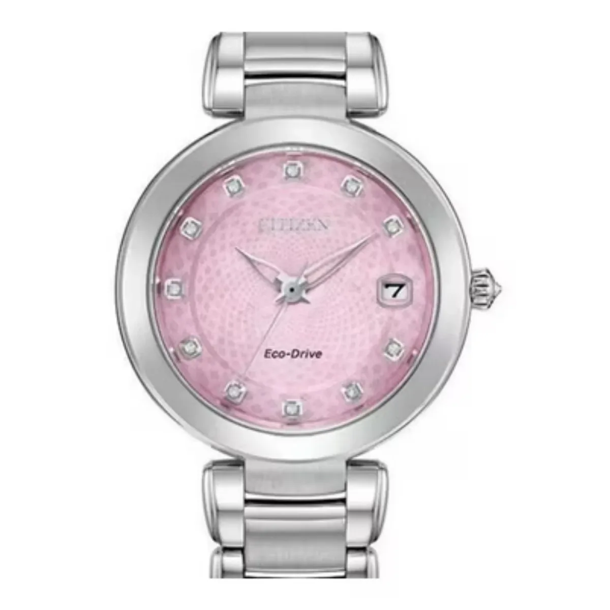 Diamond-Dial Eco-Drive Watch by Citizen