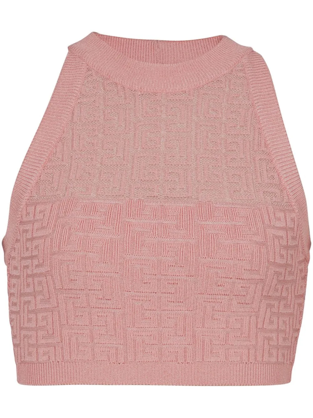 Labyrinth Monogram Knit Tank Top