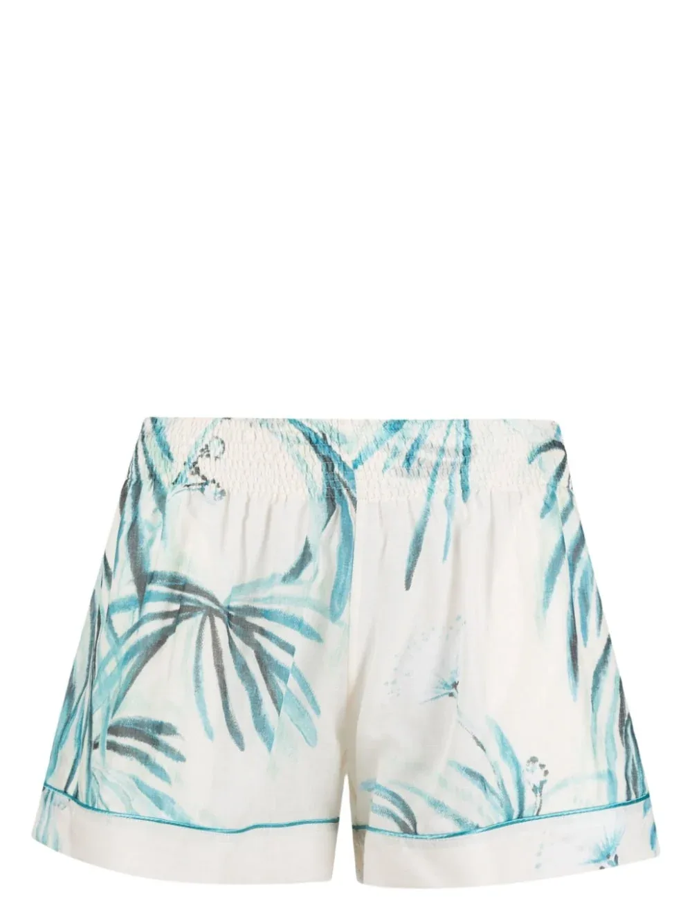 Japanese Branch Floral Print Shorts