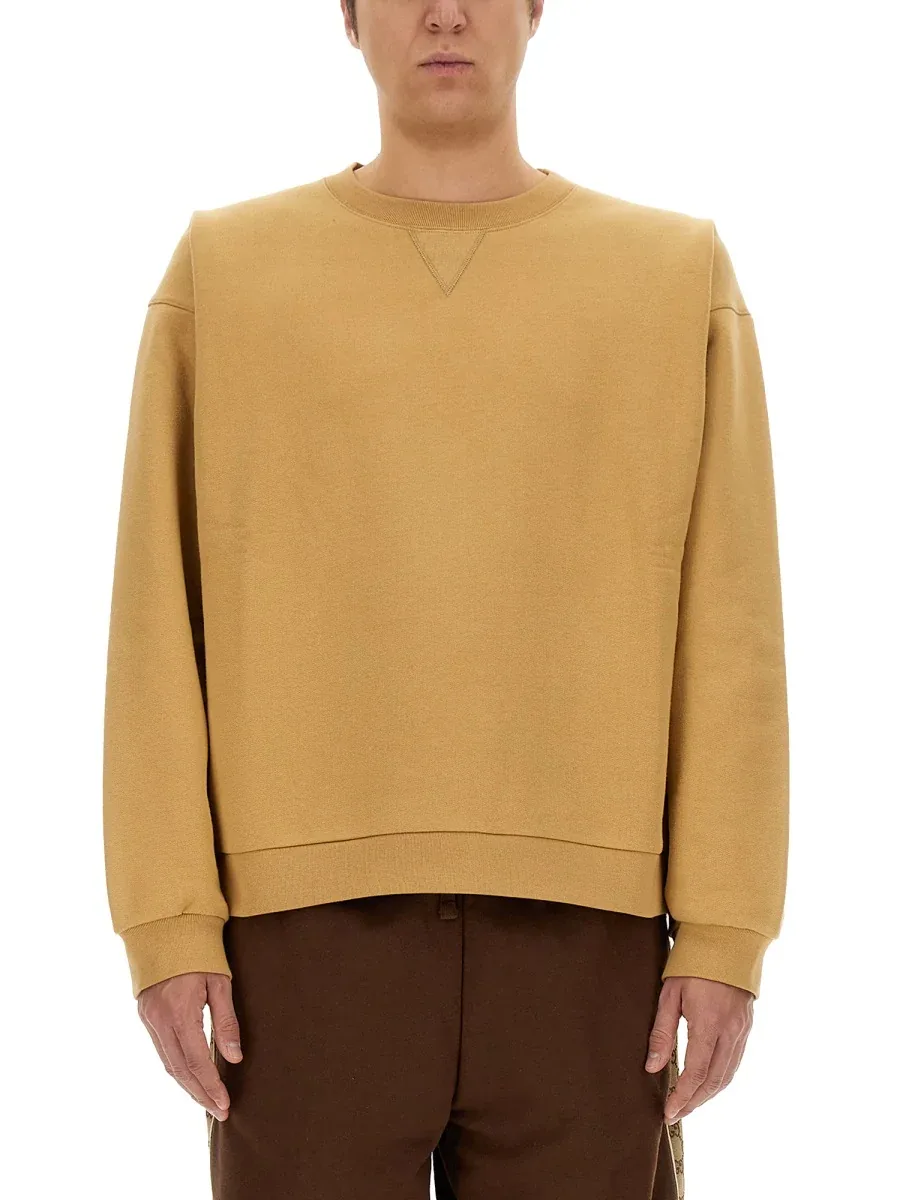 Web Ribbon Cotton Sweatshirt