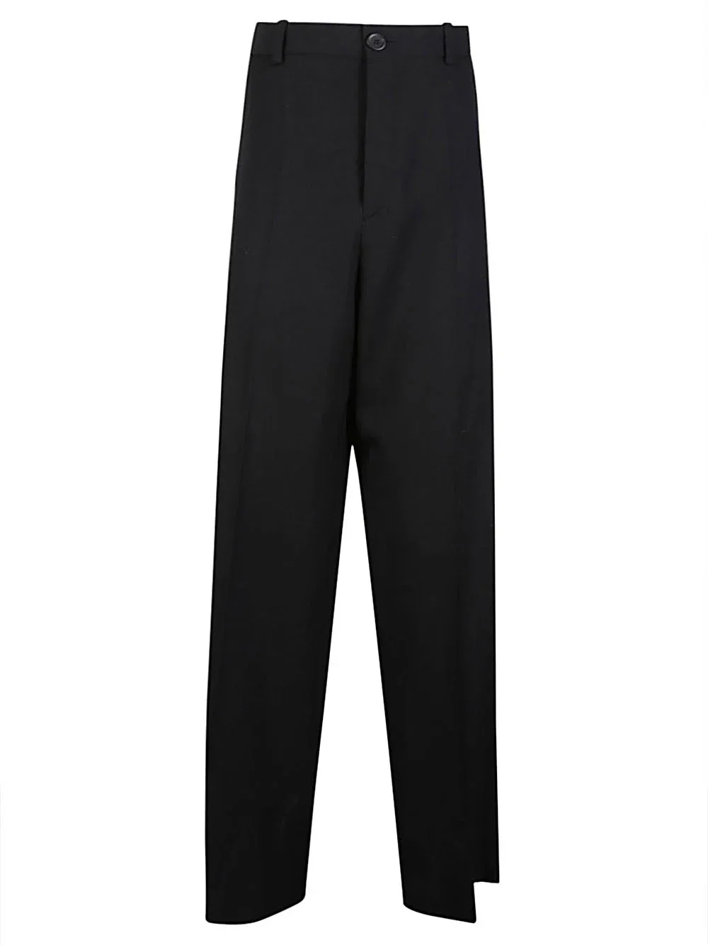 Wool Double-Front Trousers