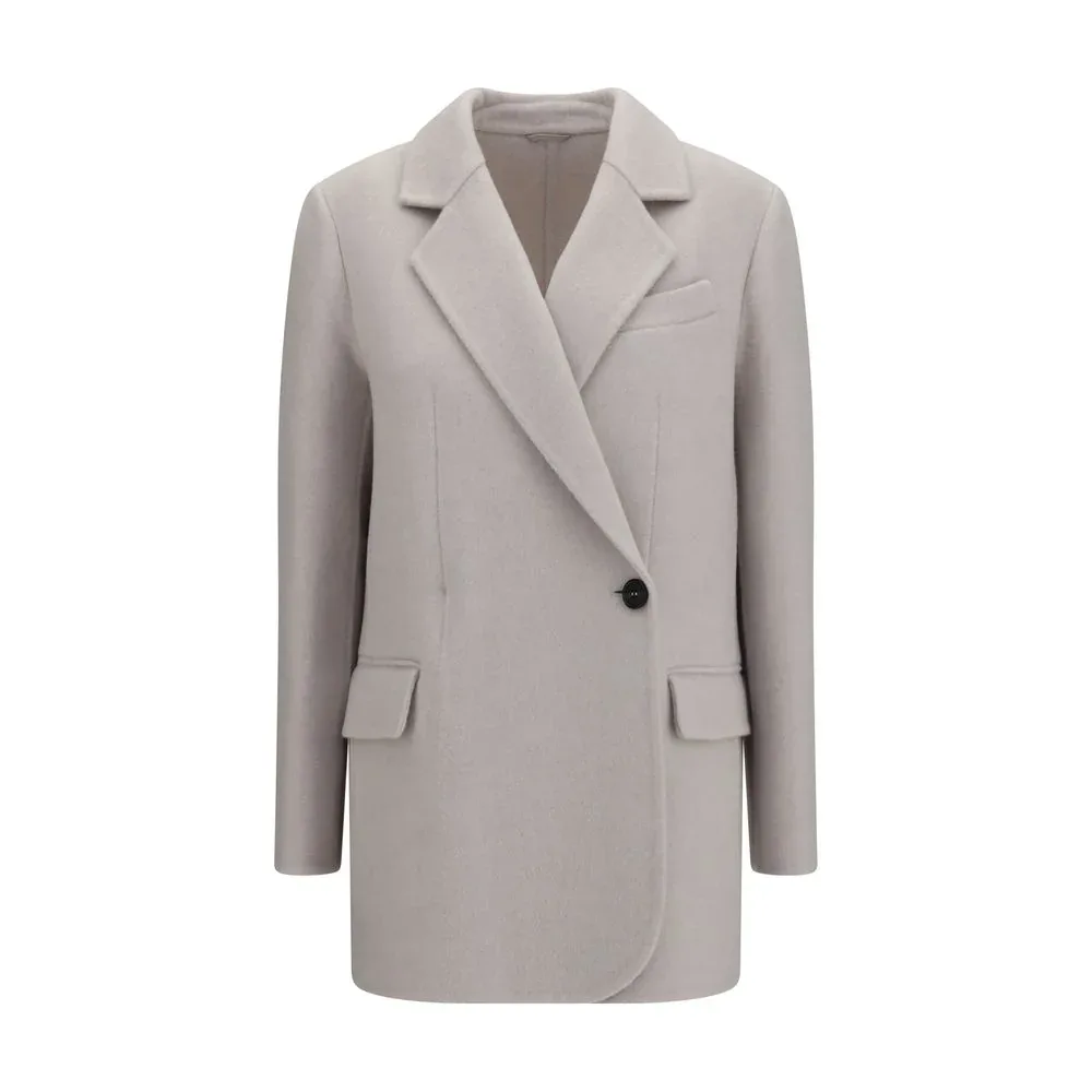 Brunello Cucinelli Merino Wool and Cashmere Blazer