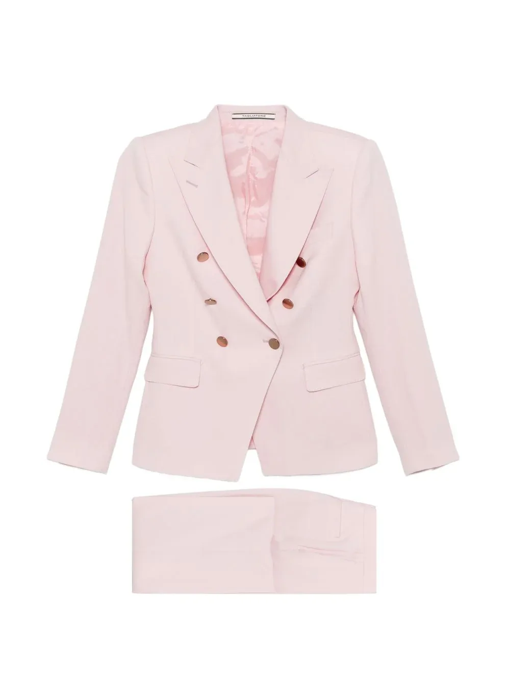 Tagliatore Double-Breasted Wool Pant Suit