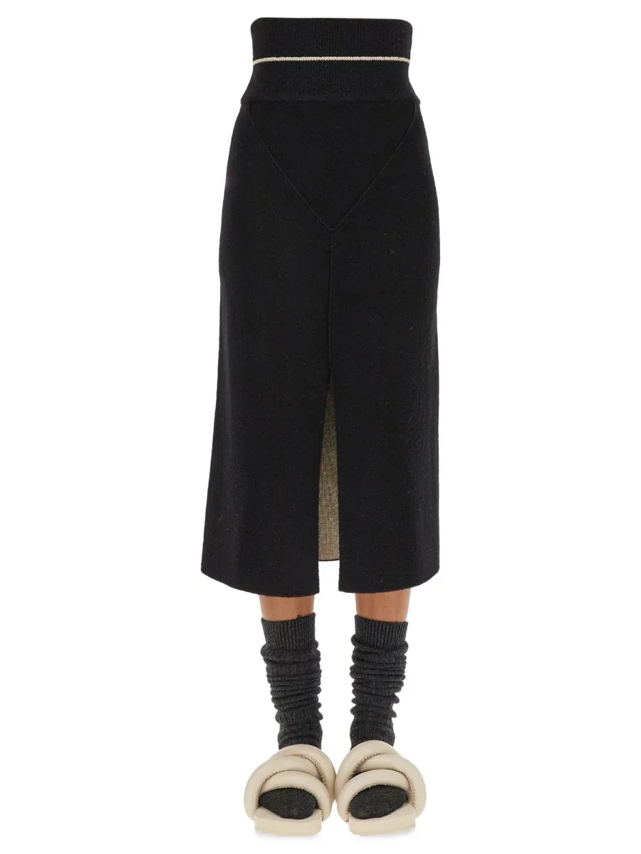 Knitted Midi Skirt