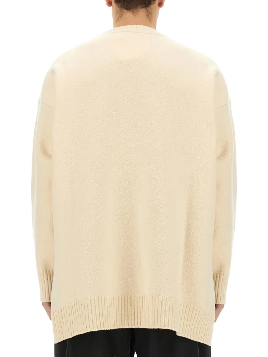 Embroidered Wool Sweater