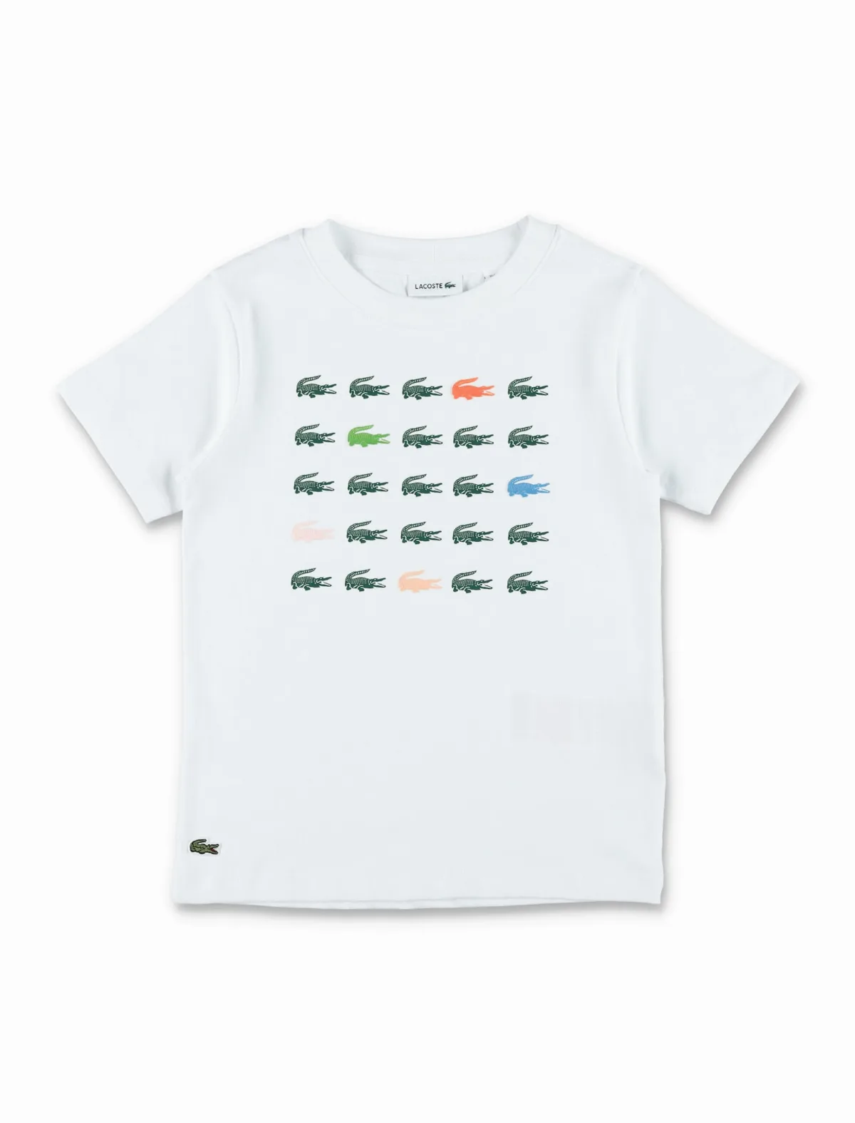 Kids Multi-logo Cotton T-shirt