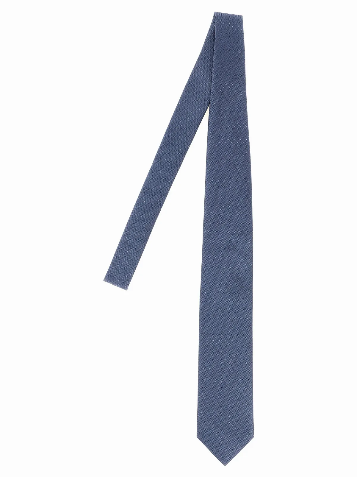 Silk Jacquard Micro-Polka Dot Necktie
