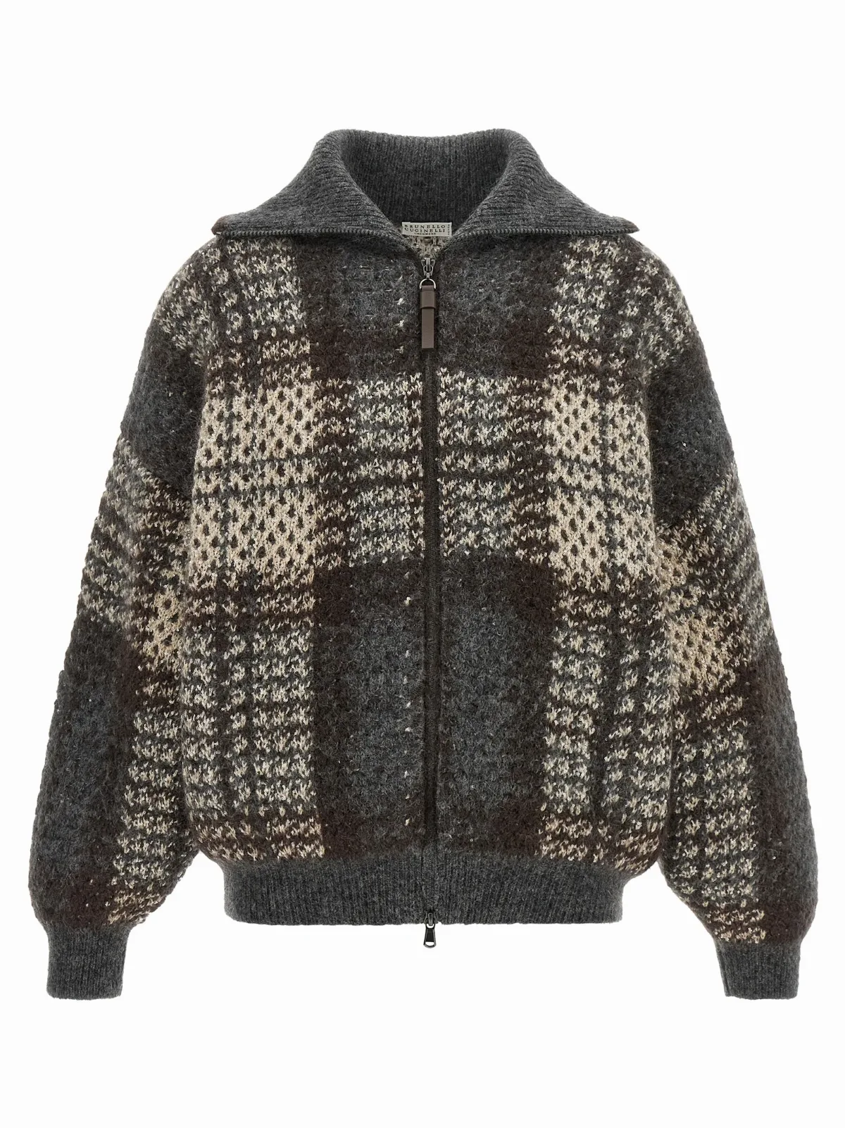 Dazzling Tartan Cardigan