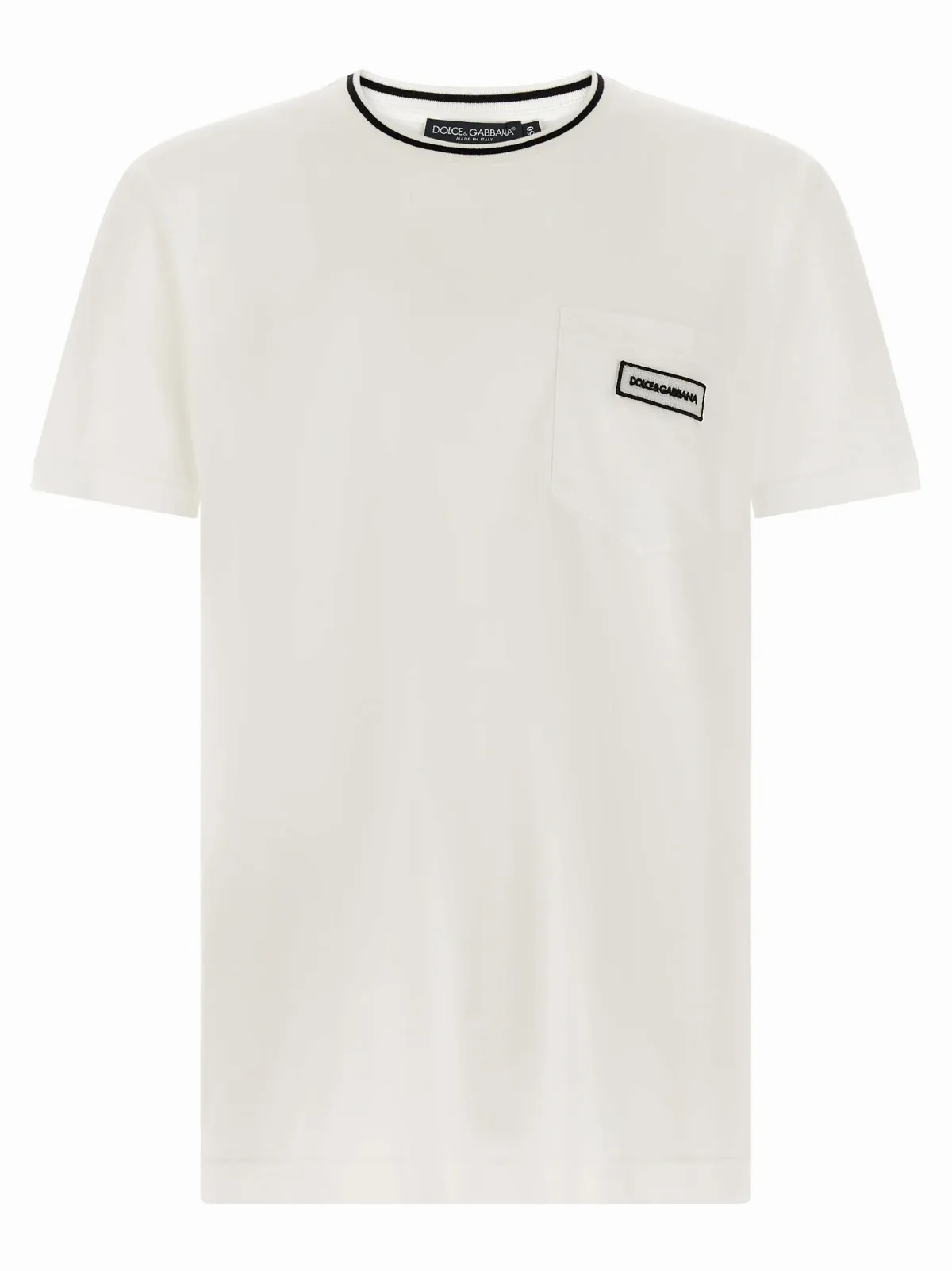 Logo-Patch Cotton T-Shirt