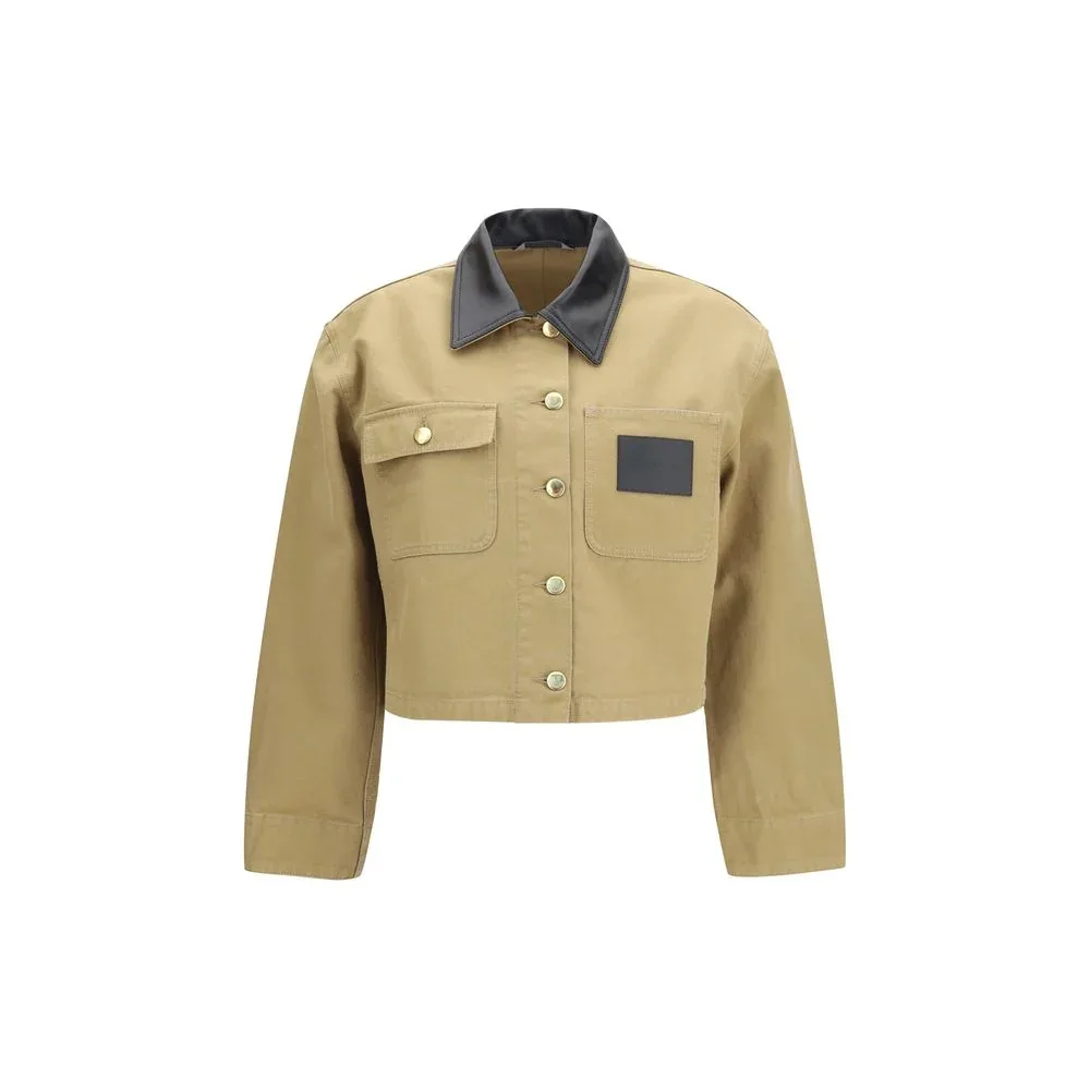 Cotton Cropped Jacket