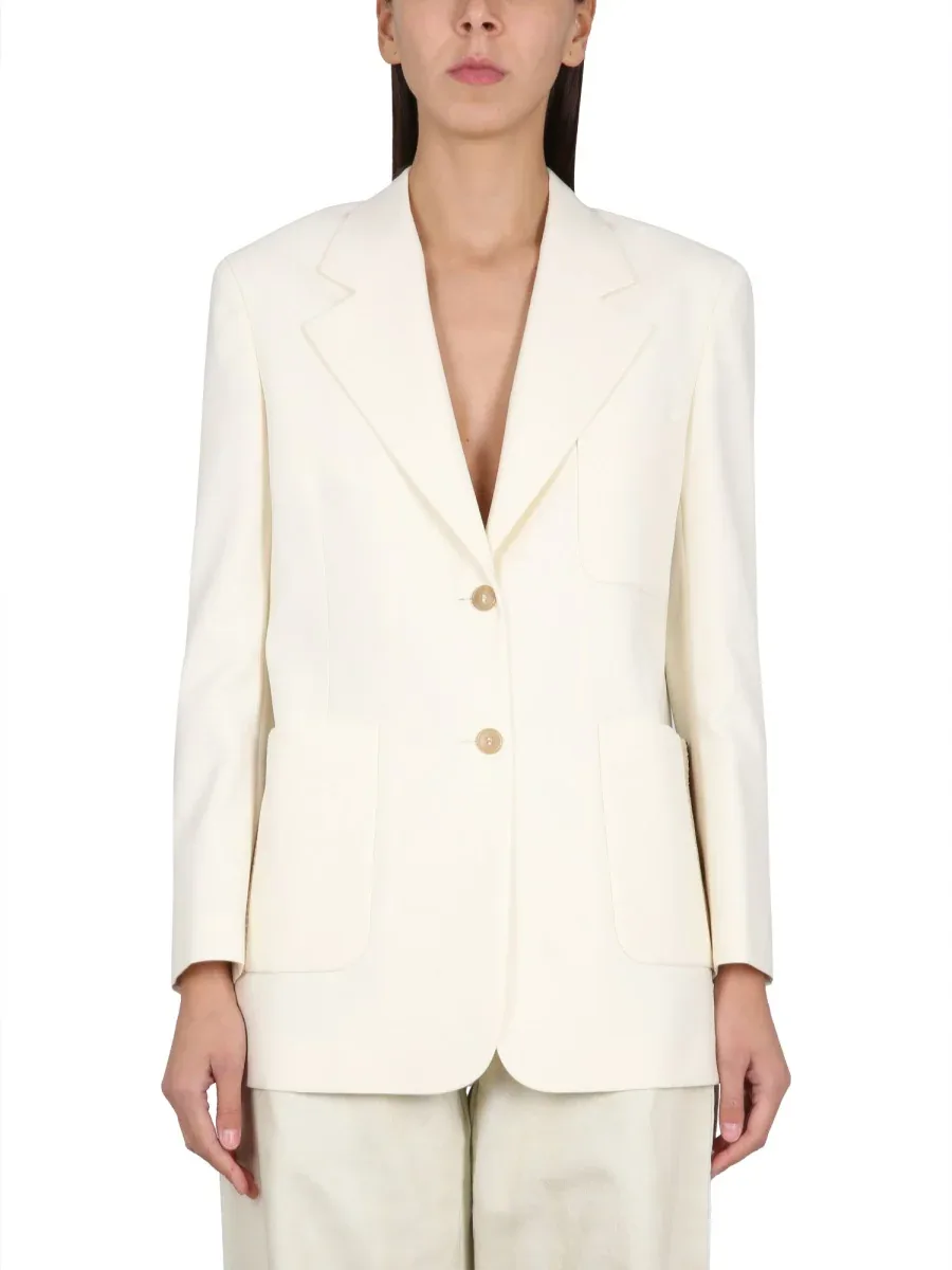 Knit Detail Blazer