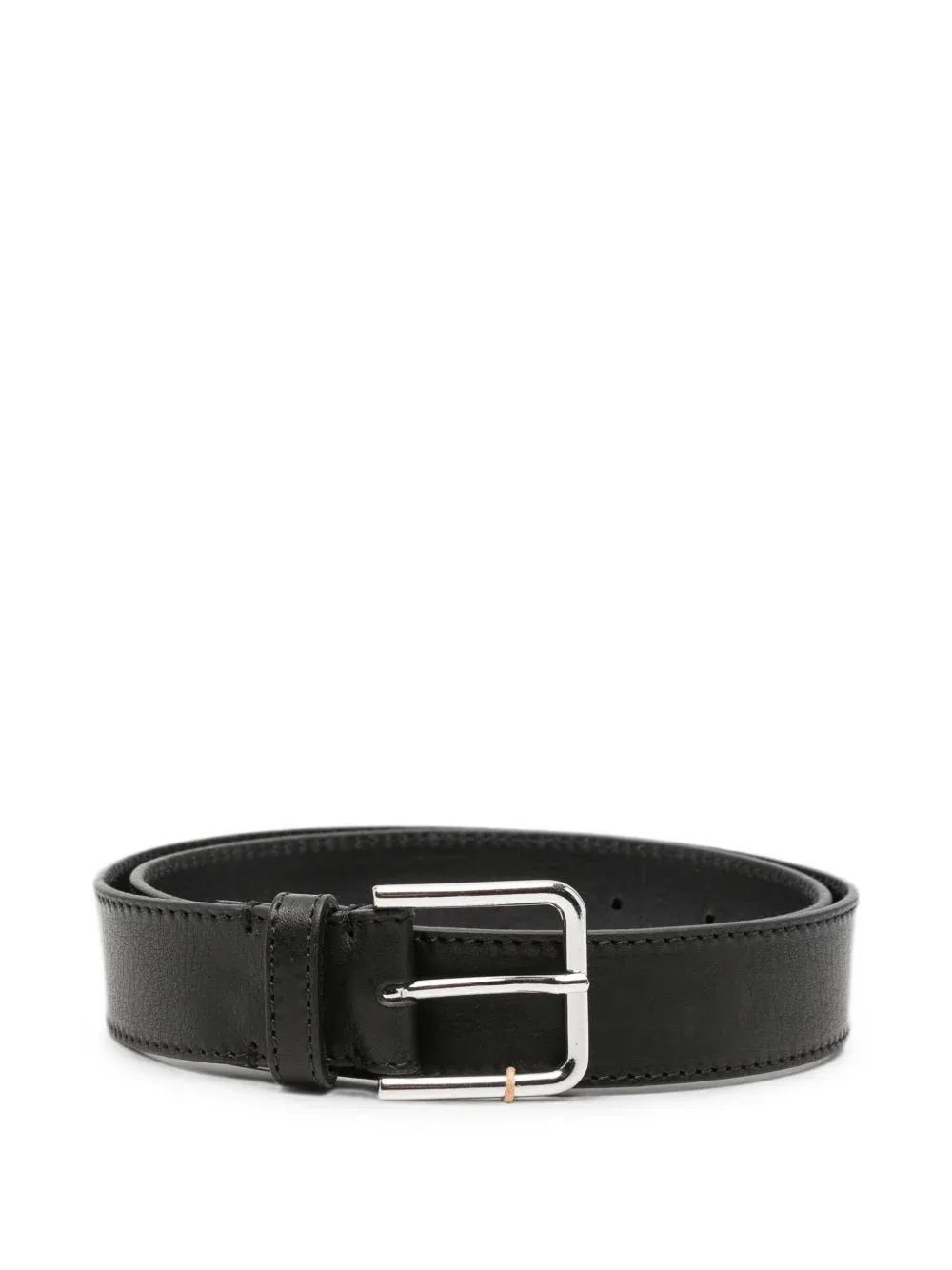 Grained Leather Belt