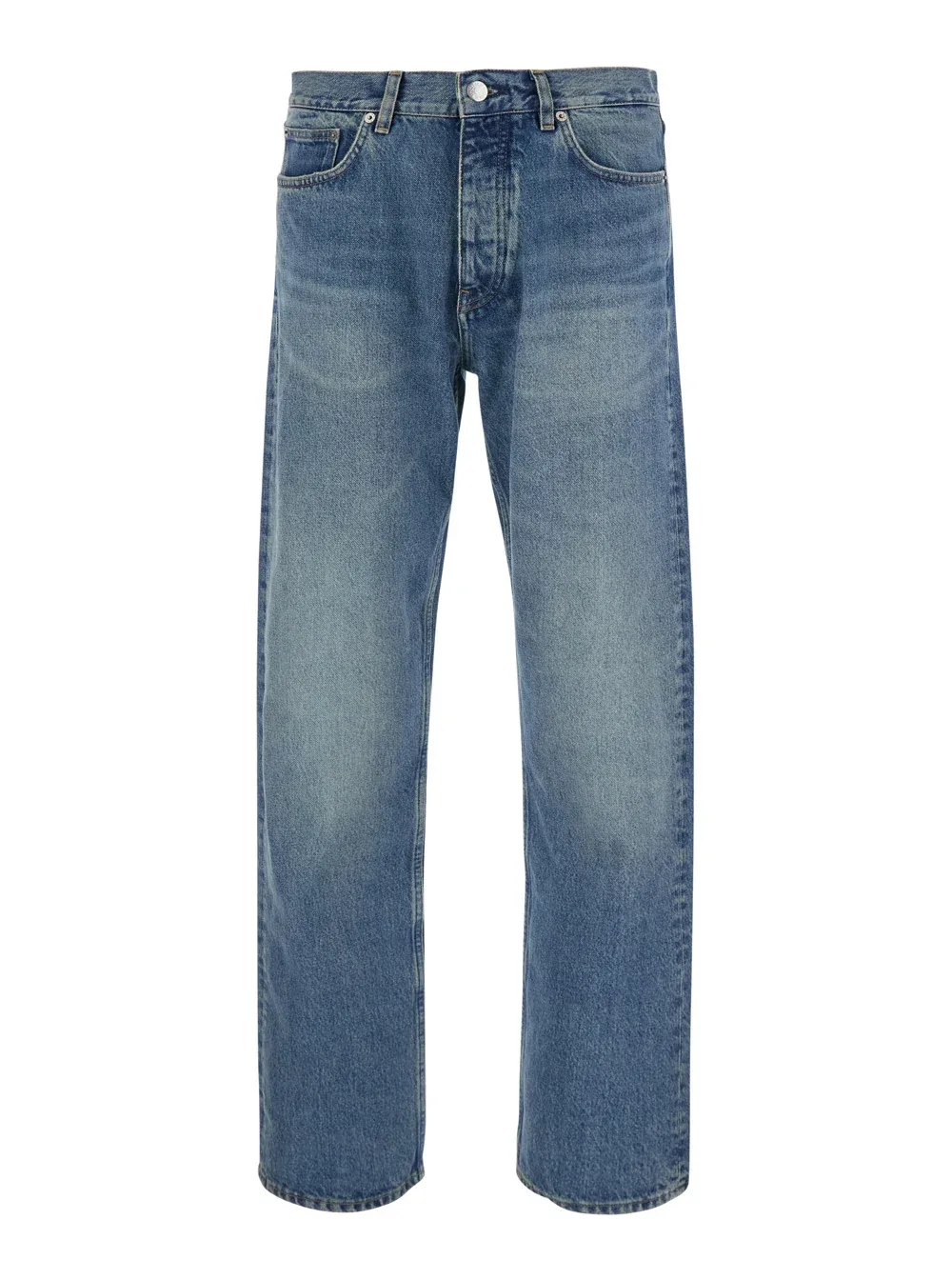 Five-Pocket Cotton Jeans