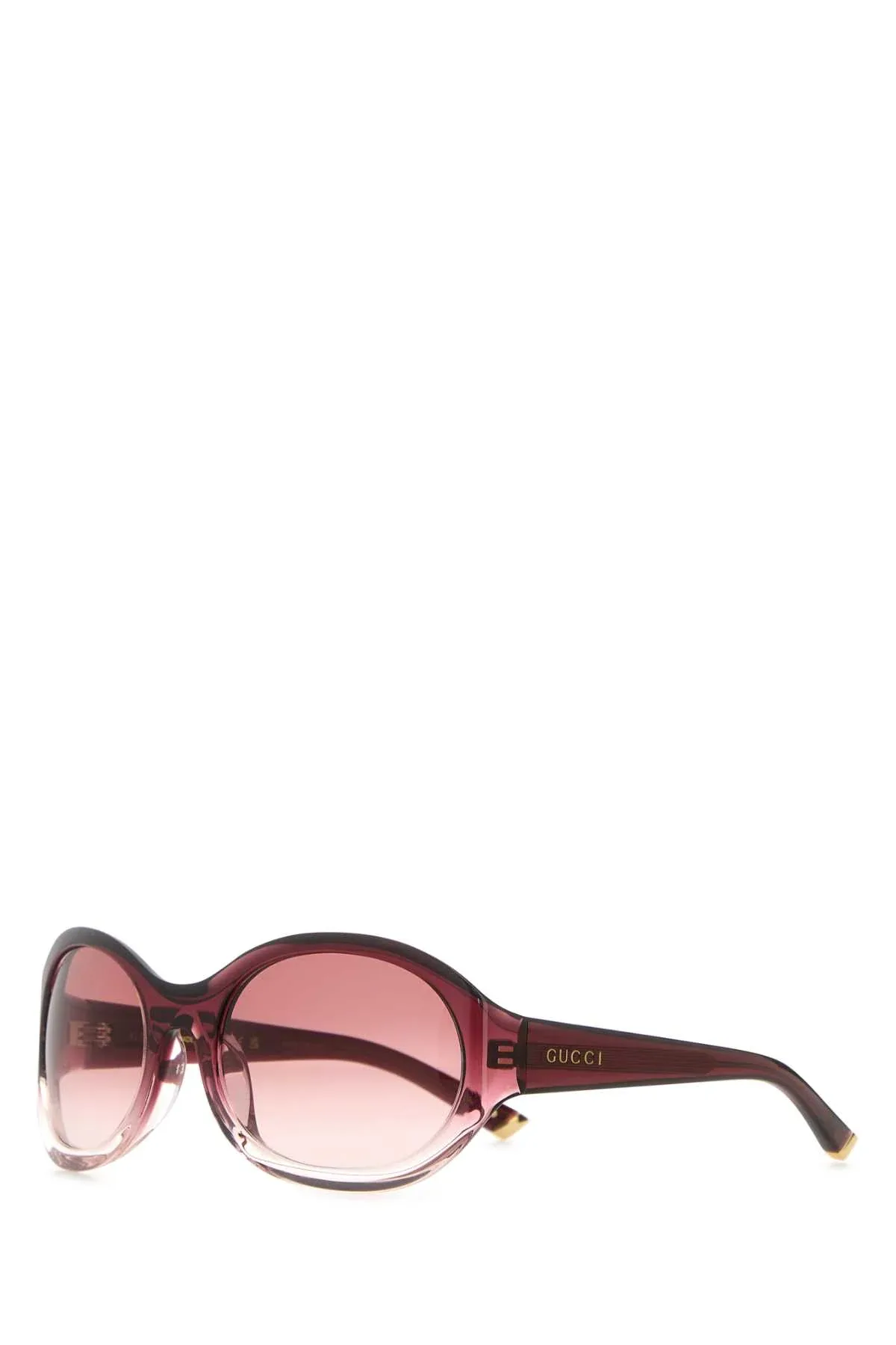 Acetate Oval-Frame Sunglasses