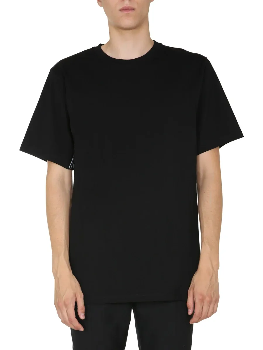 Round Neck with Side Band T-Shirt