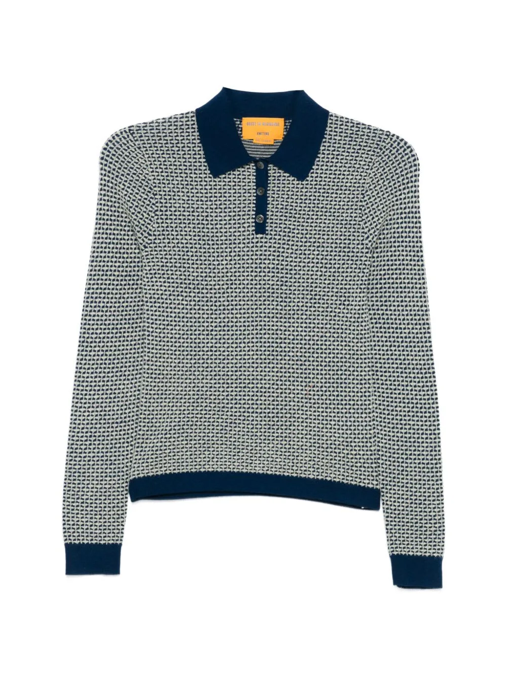 Pique Cashmere Polo Shirt