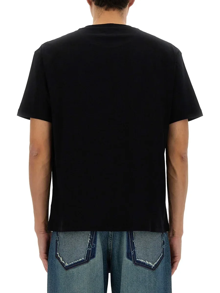 Crystal Logo Cotton T-Shirt