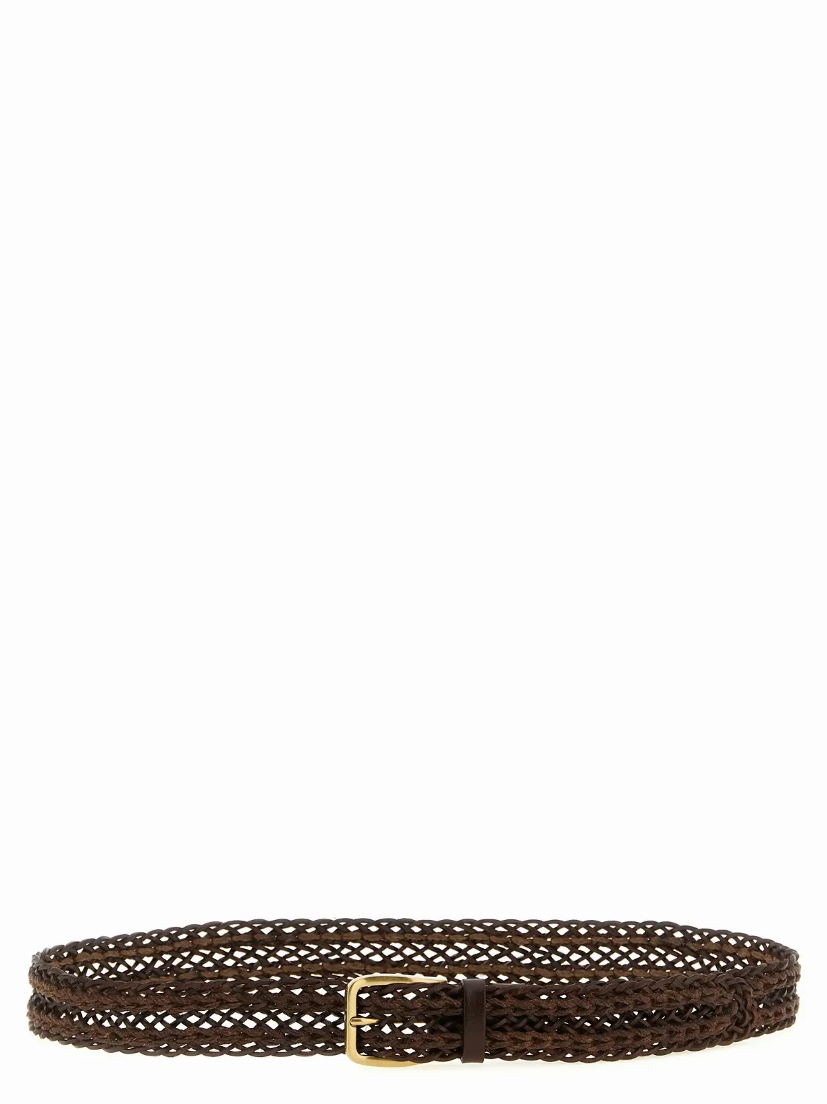 Woven Calfskin Belt