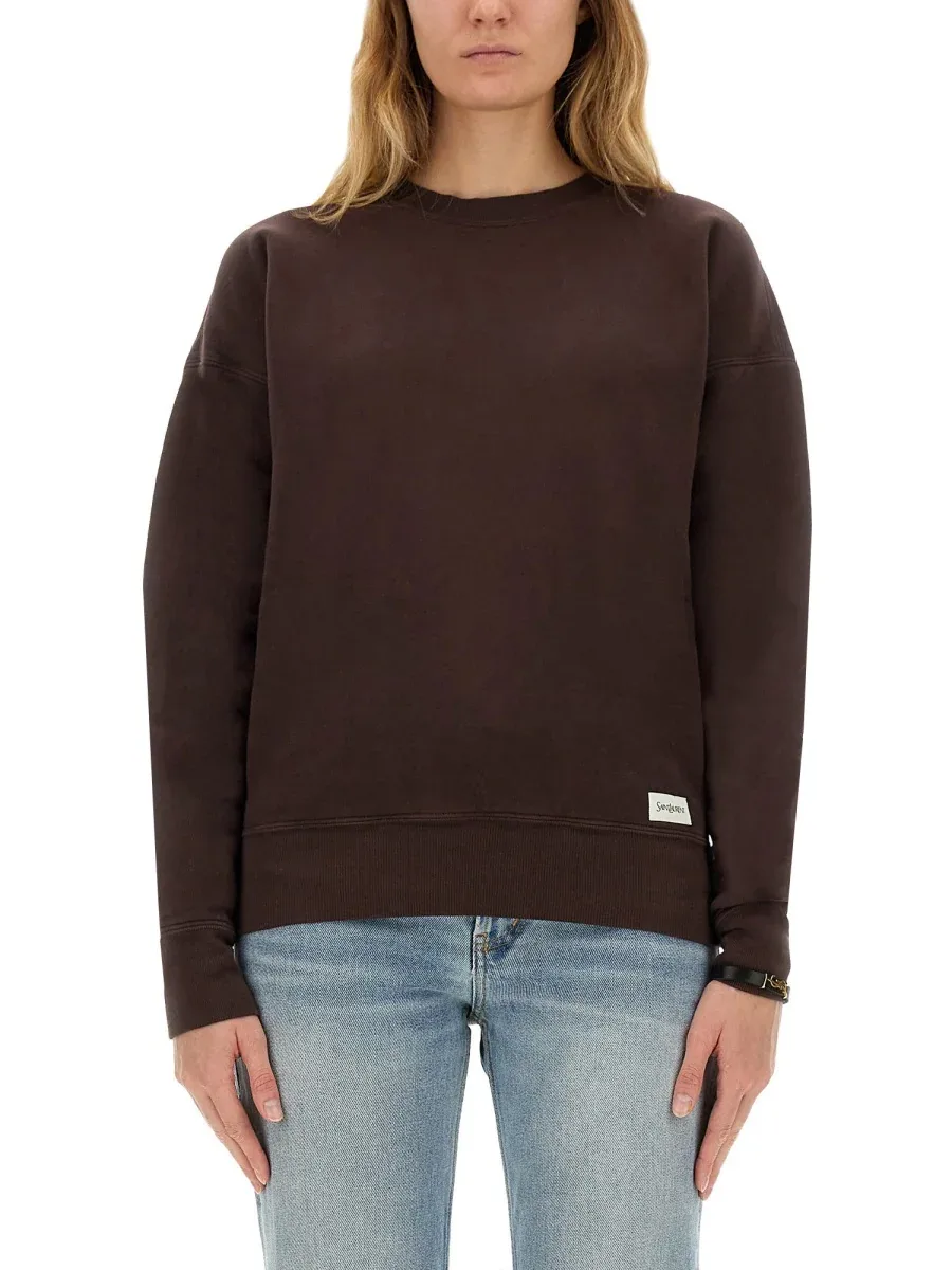 Logo-Embroidered Cotton Sweatshirt