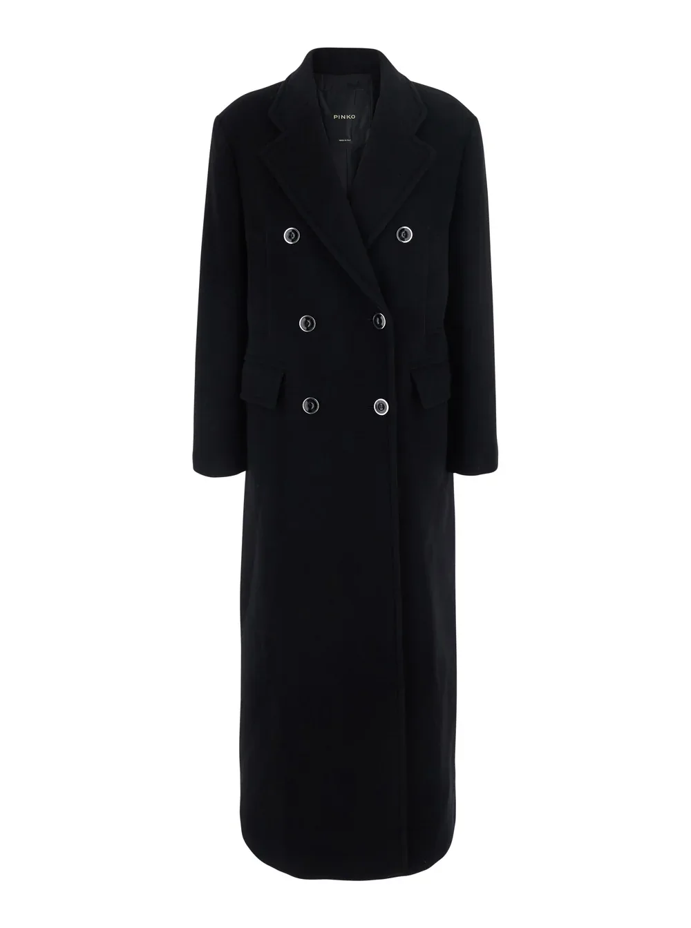 Wool Double-Breasted Coat