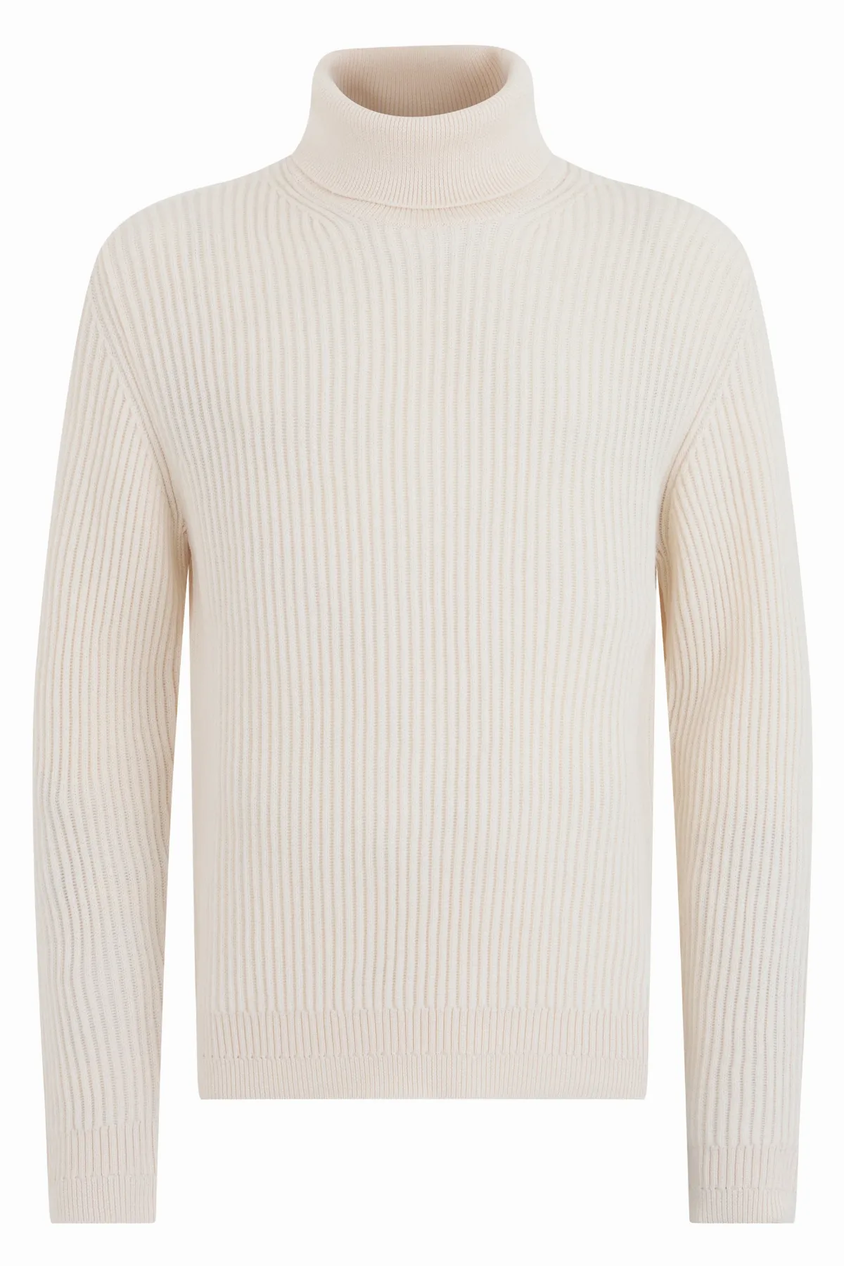 Virgin Wool Turtleneck Sweater