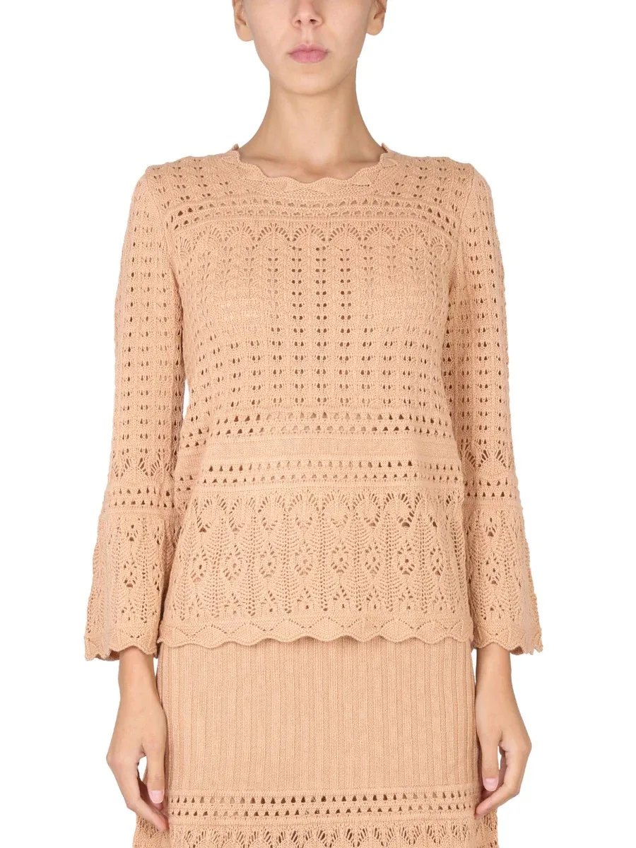 Virgin Wool Blend Sweater