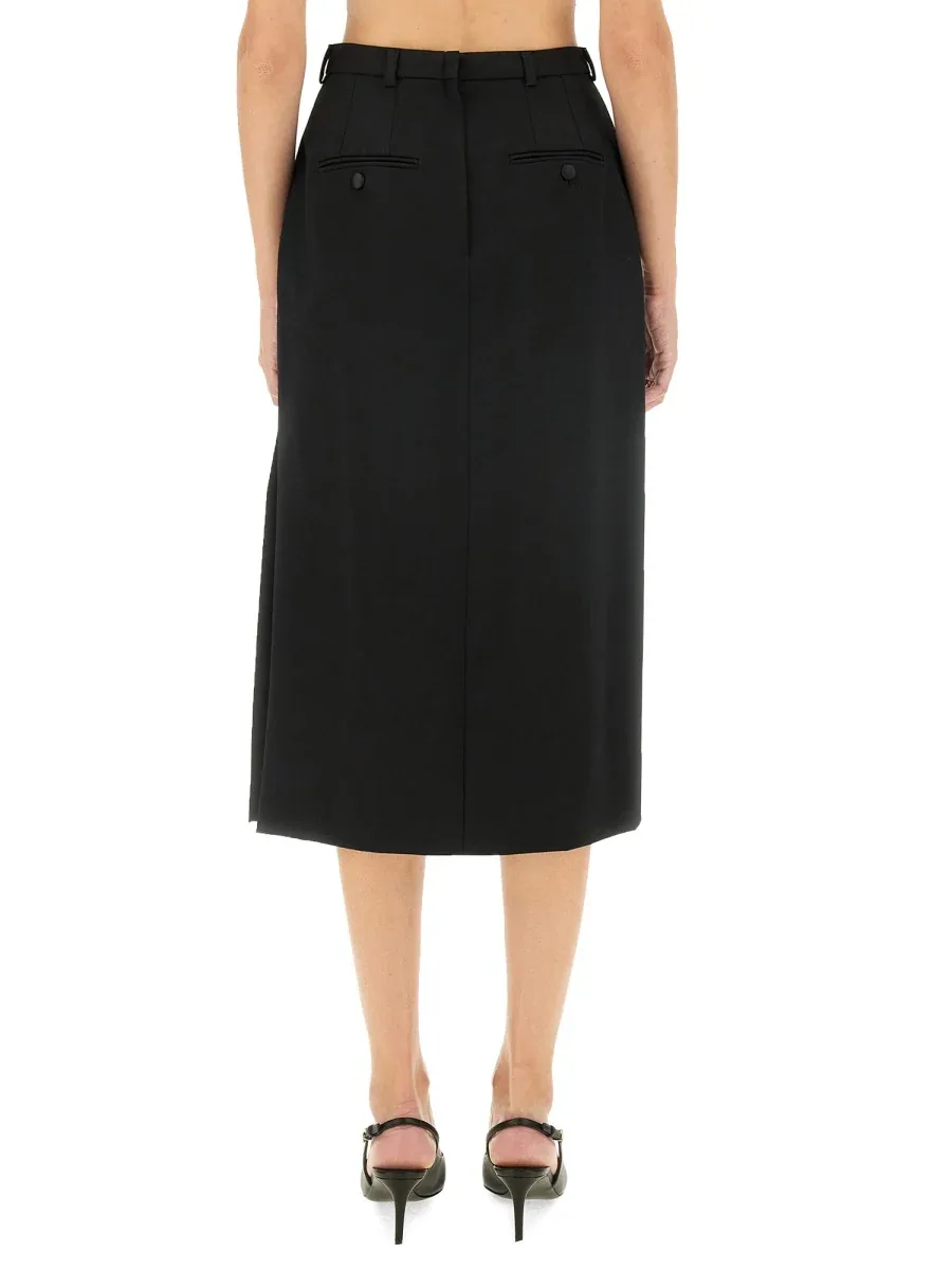 Virgin Wool Skirt