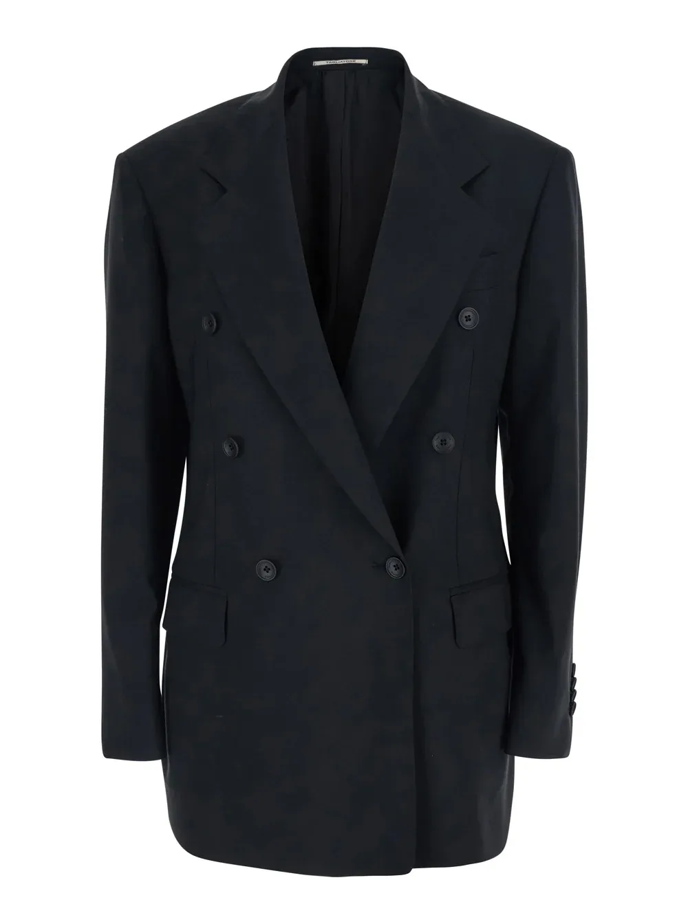 Double-Breasted Virgin Wool Blazer