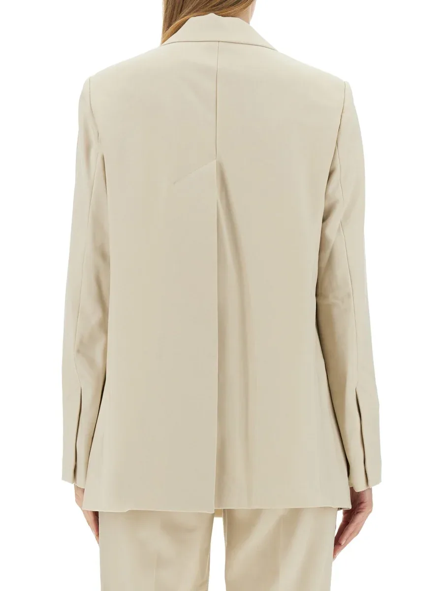 Logo-Embellished Virgin Wool Blazer