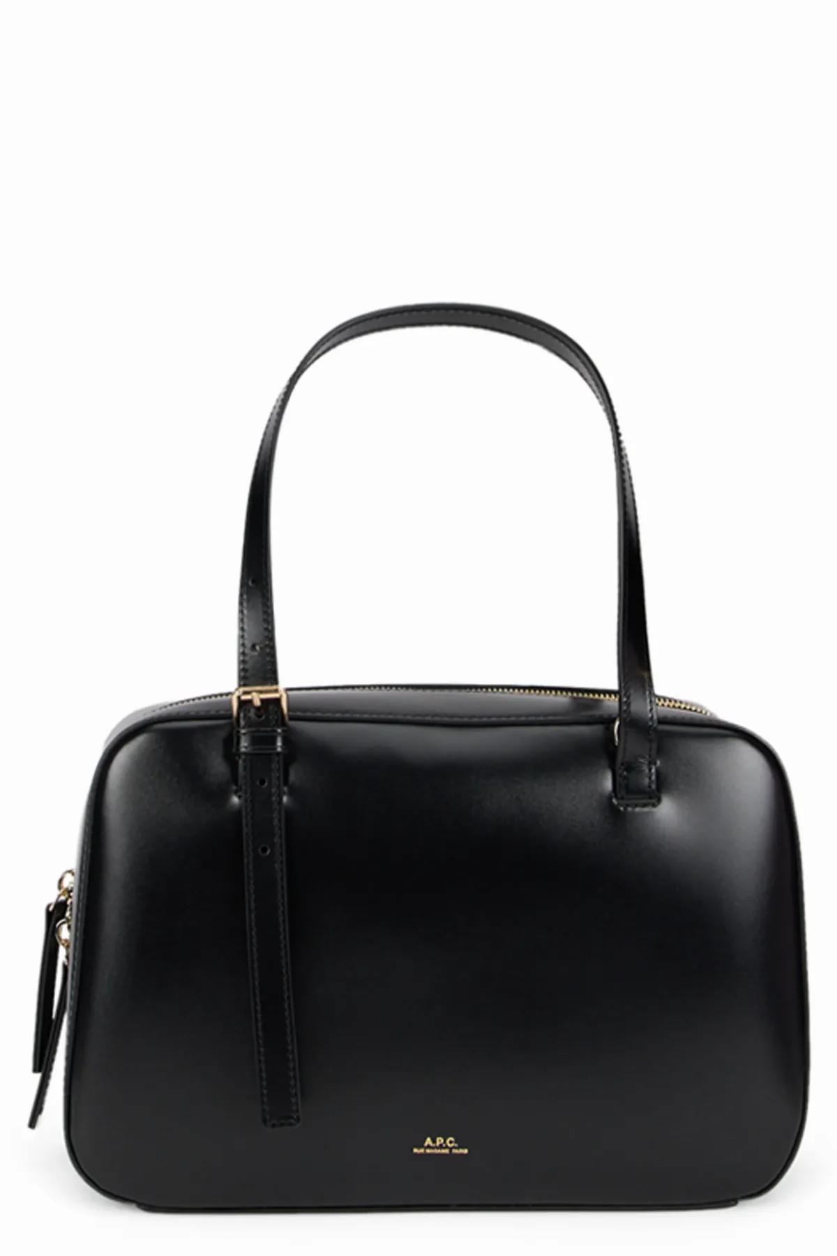 Glossy Calfskin Top Handle Bag by A.P.C.