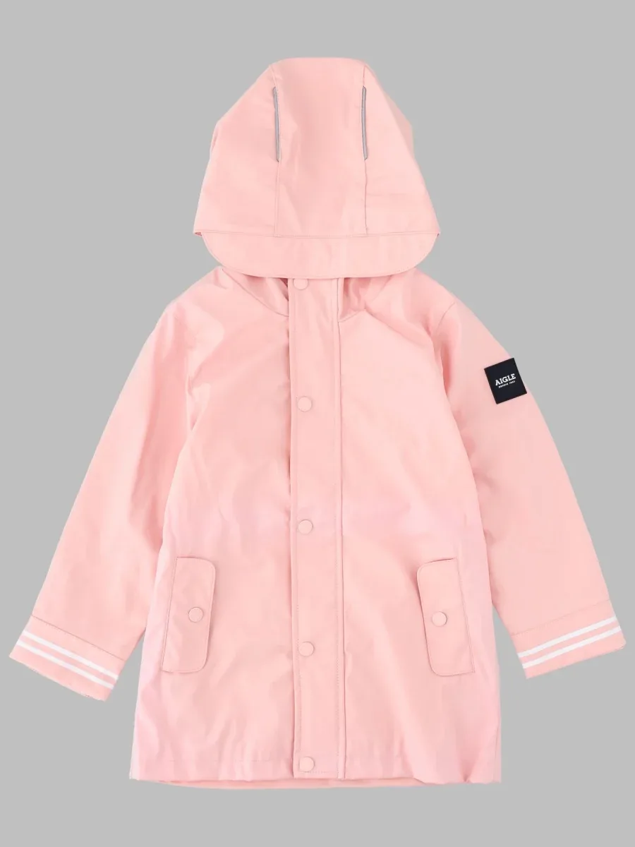 Waterproof Polyester Raincoat by Aigle