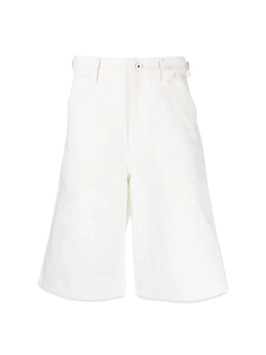Cotton Denim Shorts by Jil Sander
