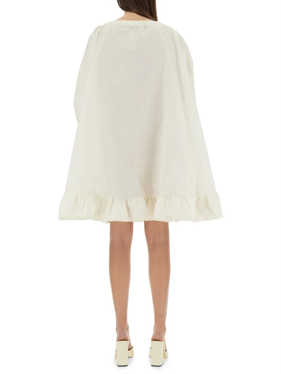 Ruffle Hem Dress by Patou