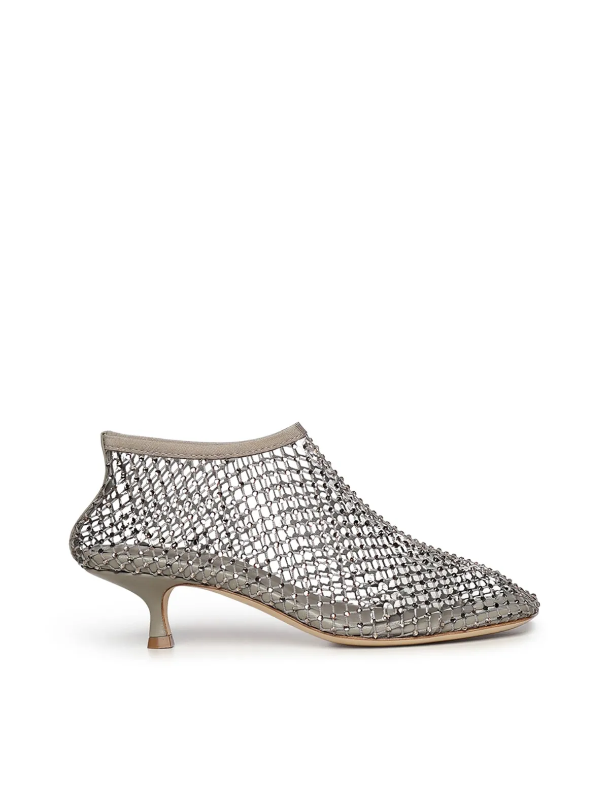 Minette Mesh Pumps With Crystals by Christopher Esber