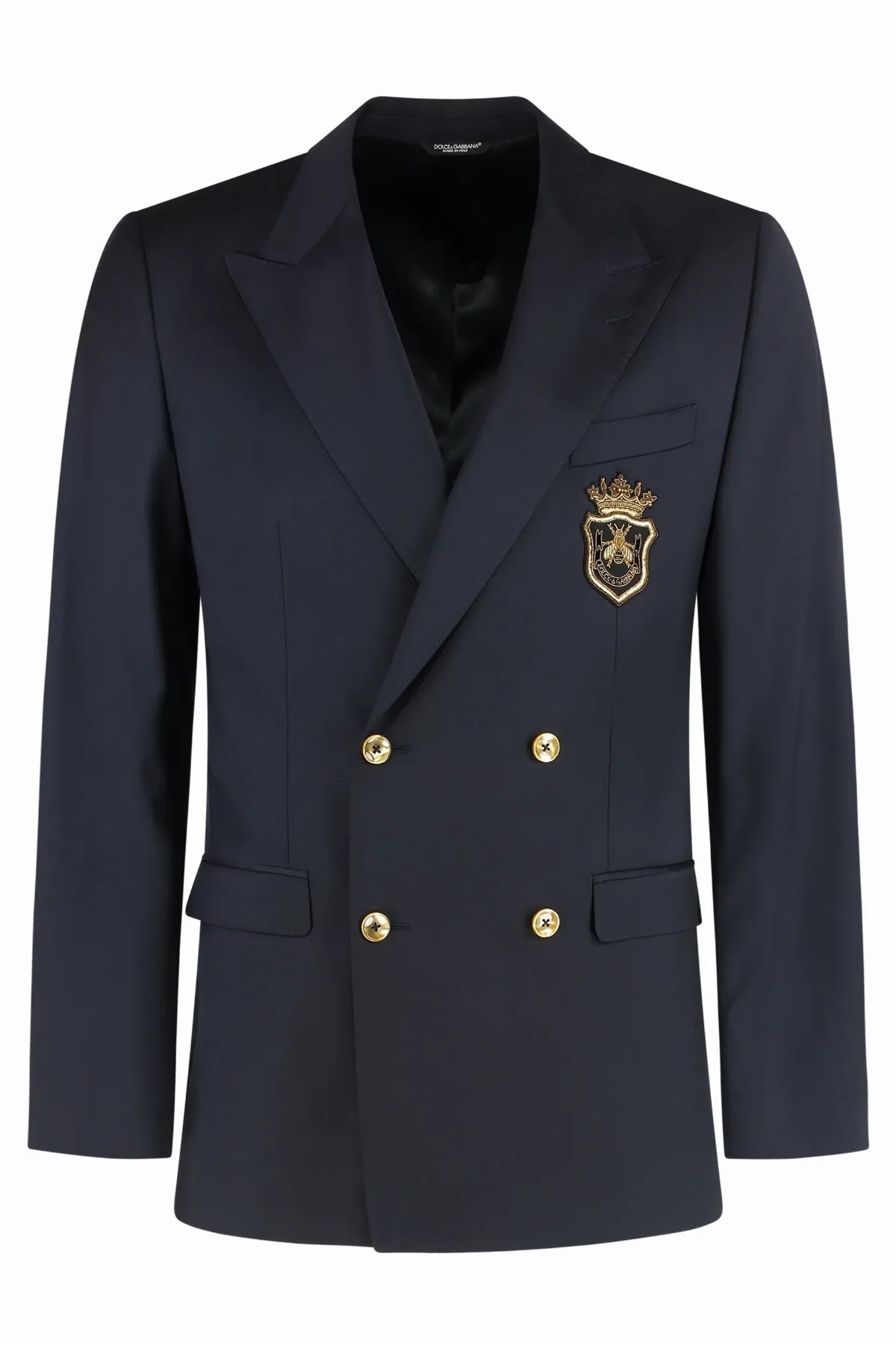 Double-Breasted Virgin Wool Blazer by Dolce & Gabbana