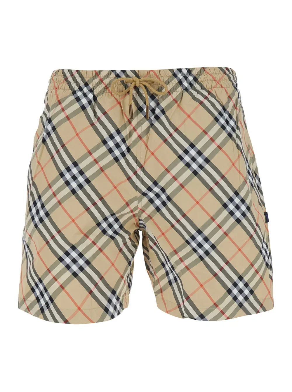 Check Pattern Swim Shorts by Burberry