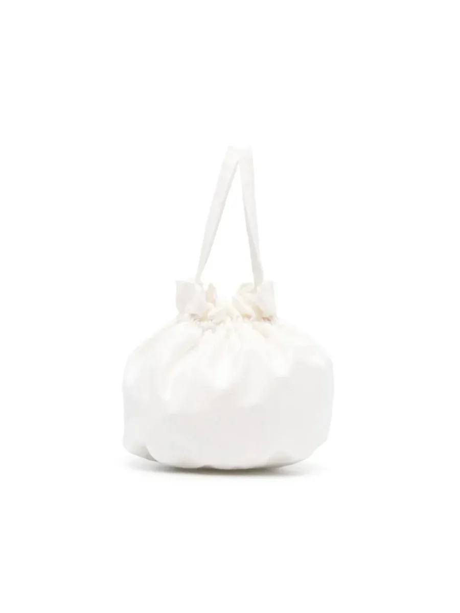 Linen-Polyamide Blend Clutch by Il Gufo
