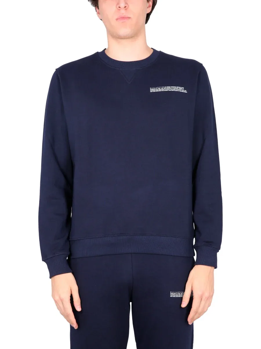 Logo-Print Cotton Sweatshirt by Ballantyne