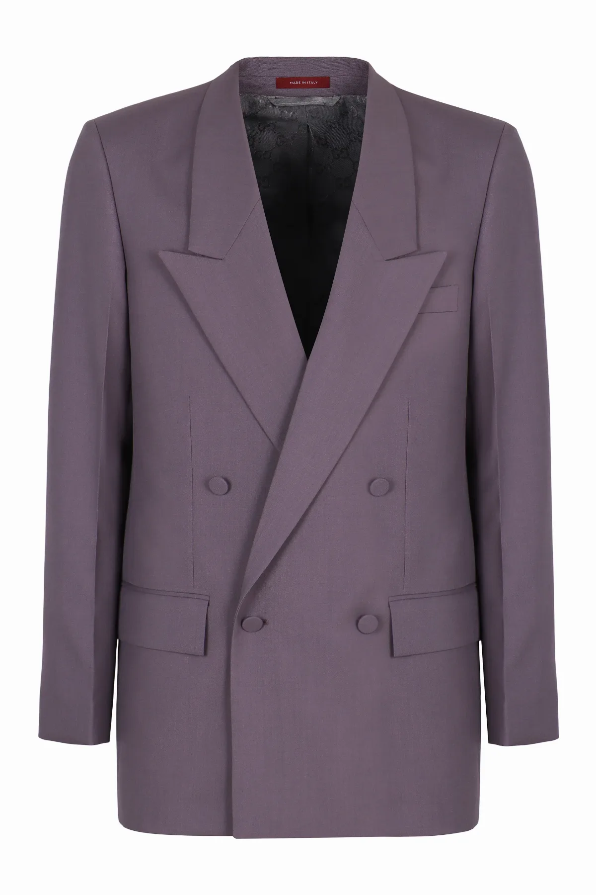 Double-Breasted Polyester Blazer by Gucci