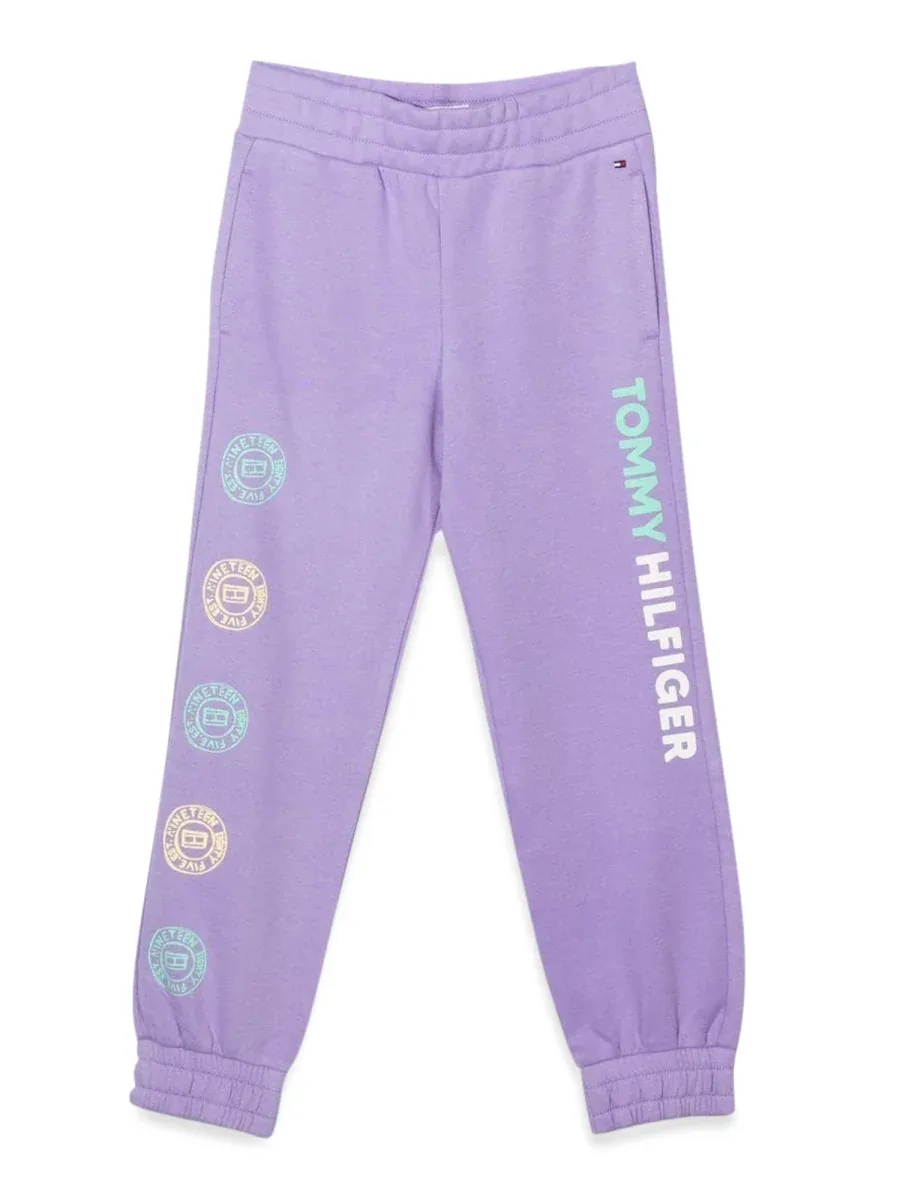 Organic Cotton Overprint Joggers by Tommy Hilfiger