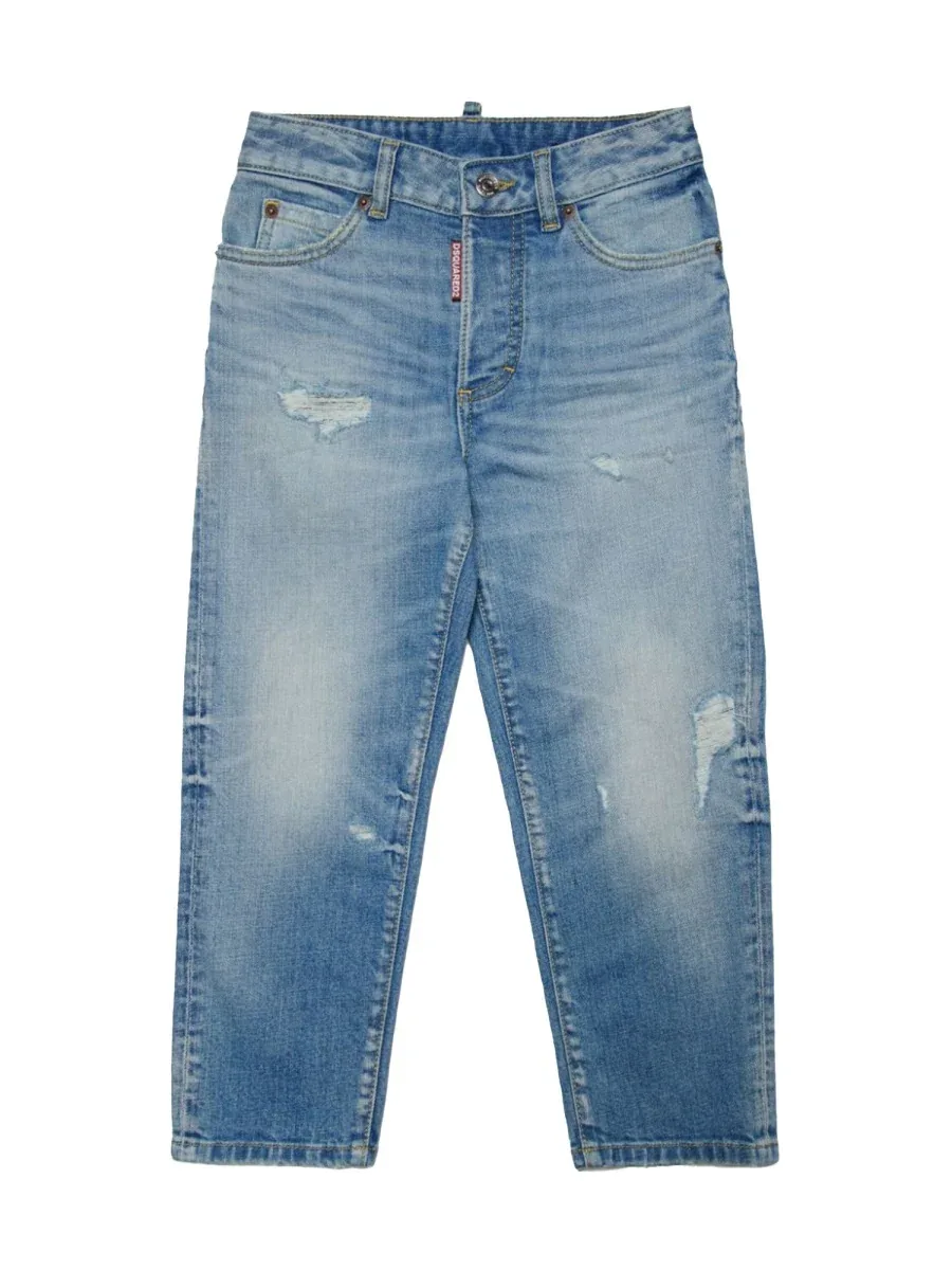 Cotton Denim Jeans by Dsquared2