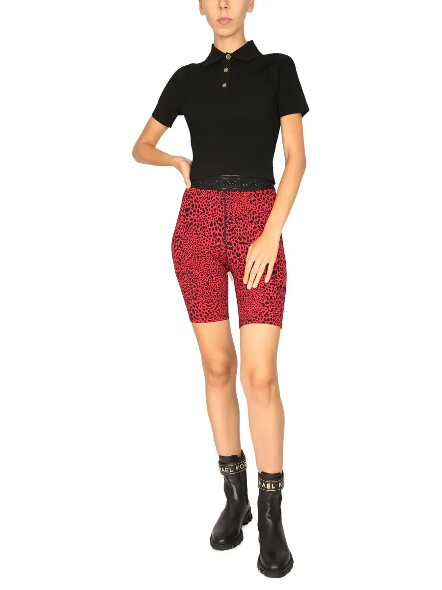 Logo-Button Polo Shirt by MICHAEL Michael Kors