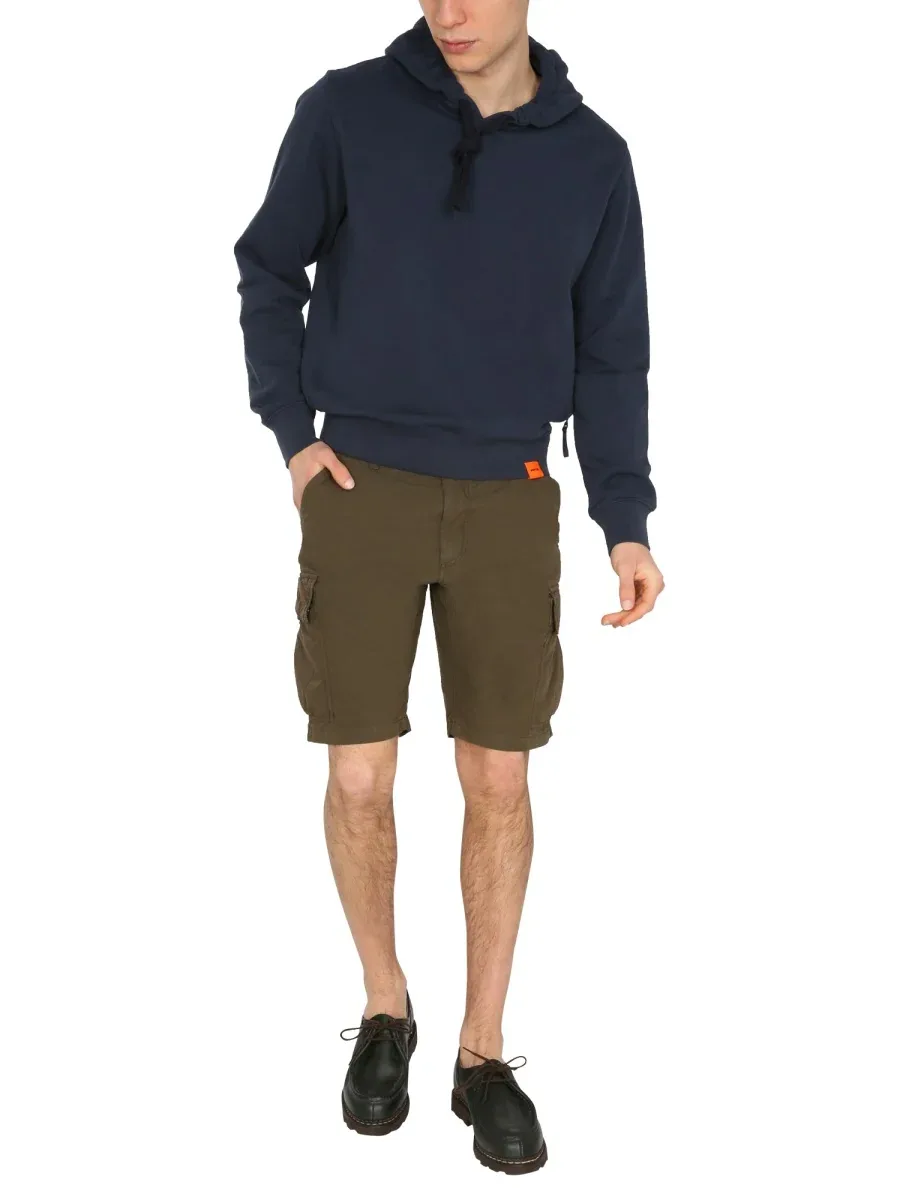 Cotton Cargo Shorts by Aspesi