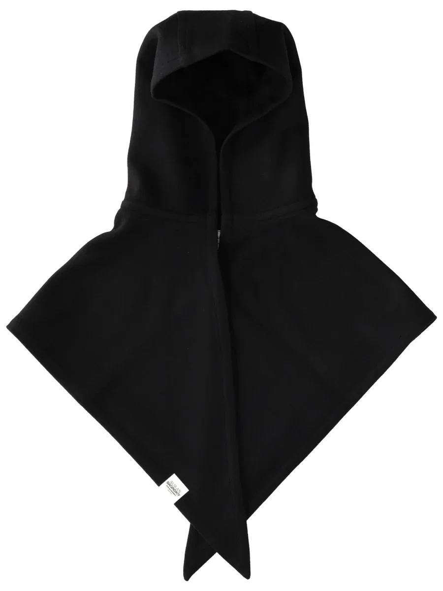 HOD033FW25_W-FLTBLACK Polyester Winter Hat by Ruslan Baginskiy